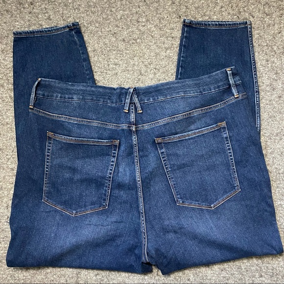 Good American Good Curve Skinny Dark Blue Jeans Plus Size 24 ** - Picture 5 of 11